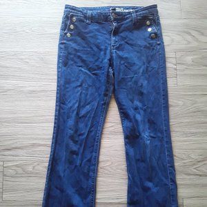 Gap Denim Wide Leg Jeans Womens SZ 12